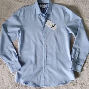 Zara Easy Care Textured Shirt